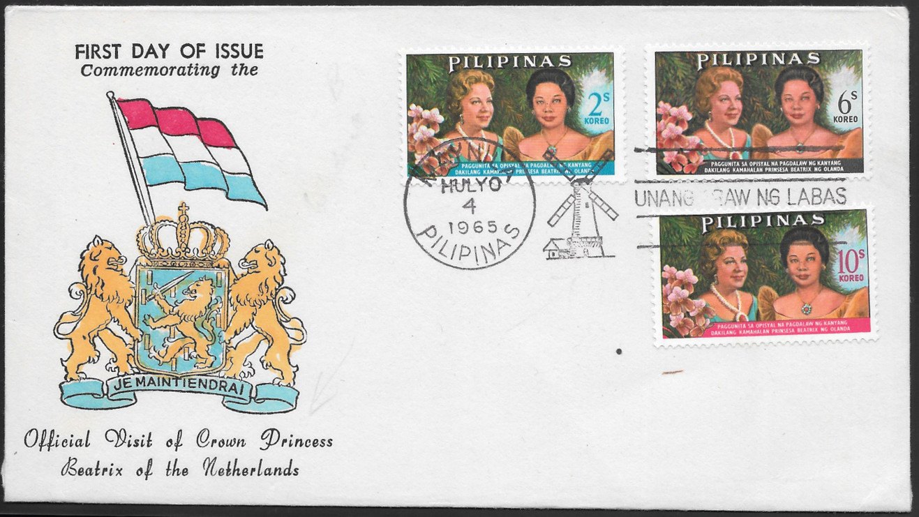Philippines 1965 First Day Cover 